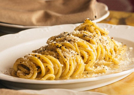 Bigoli cacio e pepe